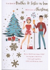 To A Special Brother And Sister-in-Law With Love At Christmas